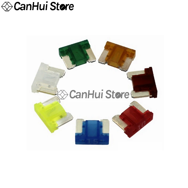 5/10/20Pcs MINI Small Medium Large Car Fuse 2A3A4A5A7.5A 10A 15A 20A 25A 30A 35A40A 50Amp Clip Fuse Set for Car Truck Littelfuse