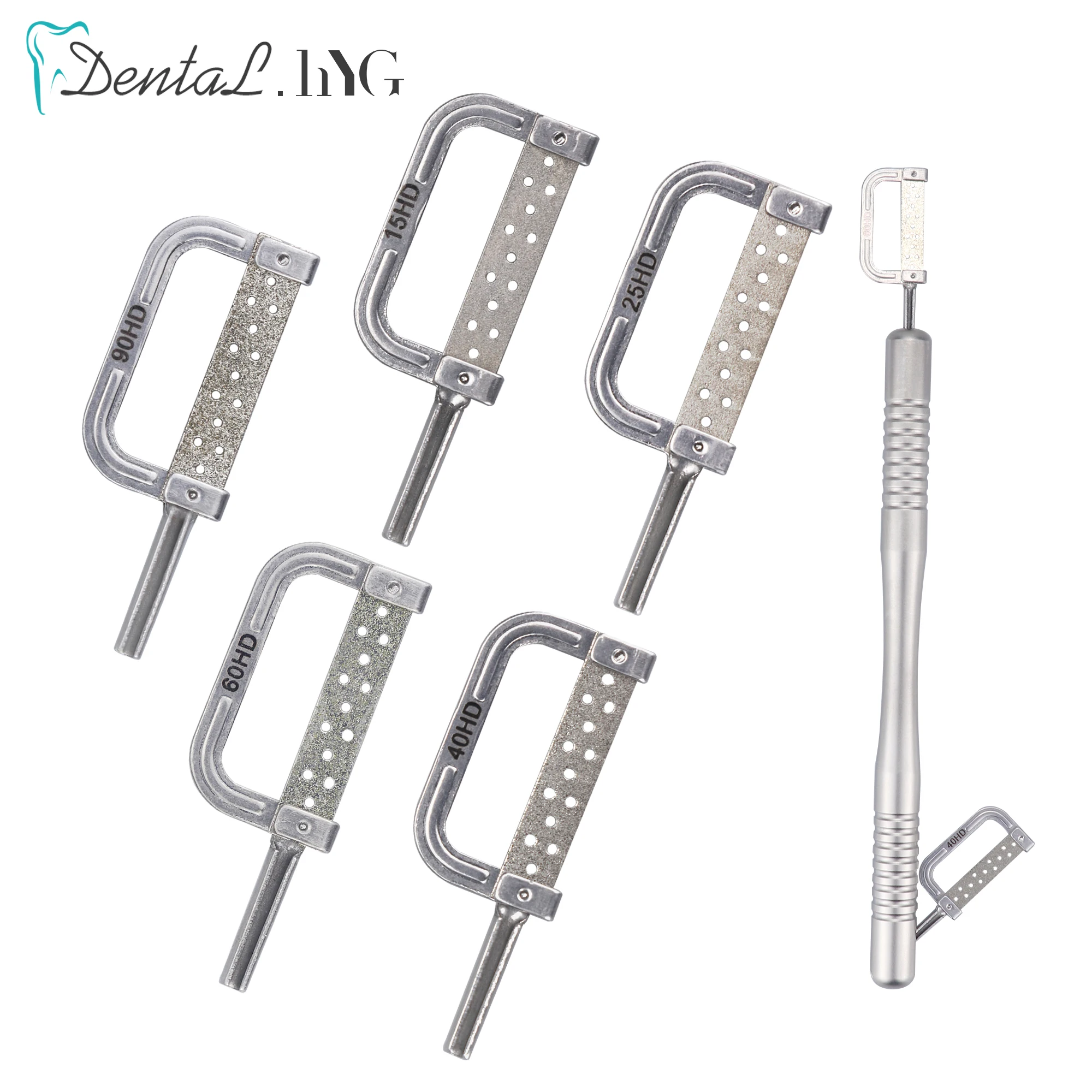 1 PC Dental Orthodontic Interproximal Enamel Reduction Automatic Strip 15 HD To 90 HD Interproximal Enamel Reduction Handle IPR