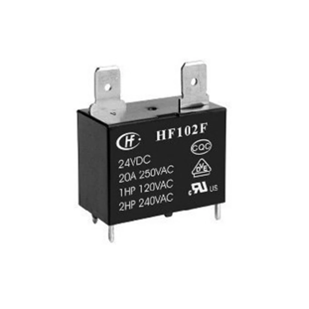 3PCS/lot 100%Original New Relay HF102F  JQX-102F-12VDC  JQX-102F-24VDCA  JQX-102F 12VDC   JQX 102F 24VDC  20A  4PIN  12V 24V