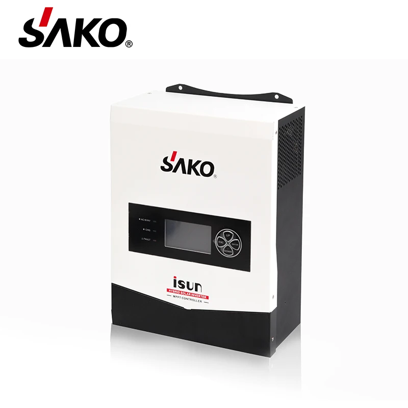 SAKO 2KW 24V Hybrid Solar Inverter with MPPT Solar Charger Built Inside