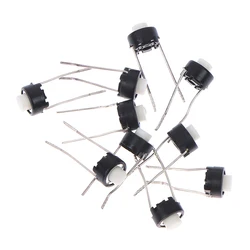 10pcs 6*6*5mm Touch Switch Button DIP Tactile Tact Push Button Micro Switch