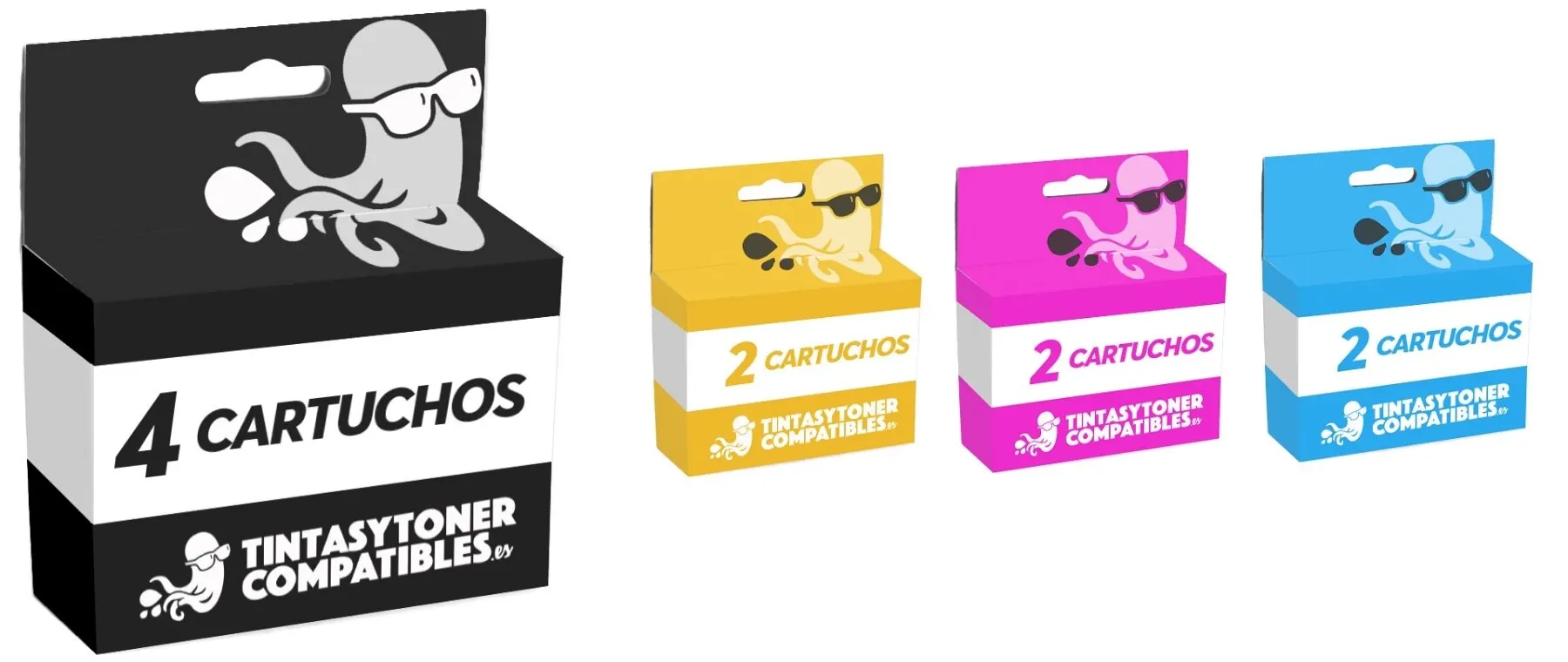Pack 10 x Cartuchos de Tinta Genericos T2991, T2992, T2993, T2994 Compatible con Epson 29XL - Cartucho Impresoras Expresion Home XP 235, 240, 245, 247, 250, 255, 257, 332, 335, 340, 342, 345, 350, 352, 355 - 29 XL