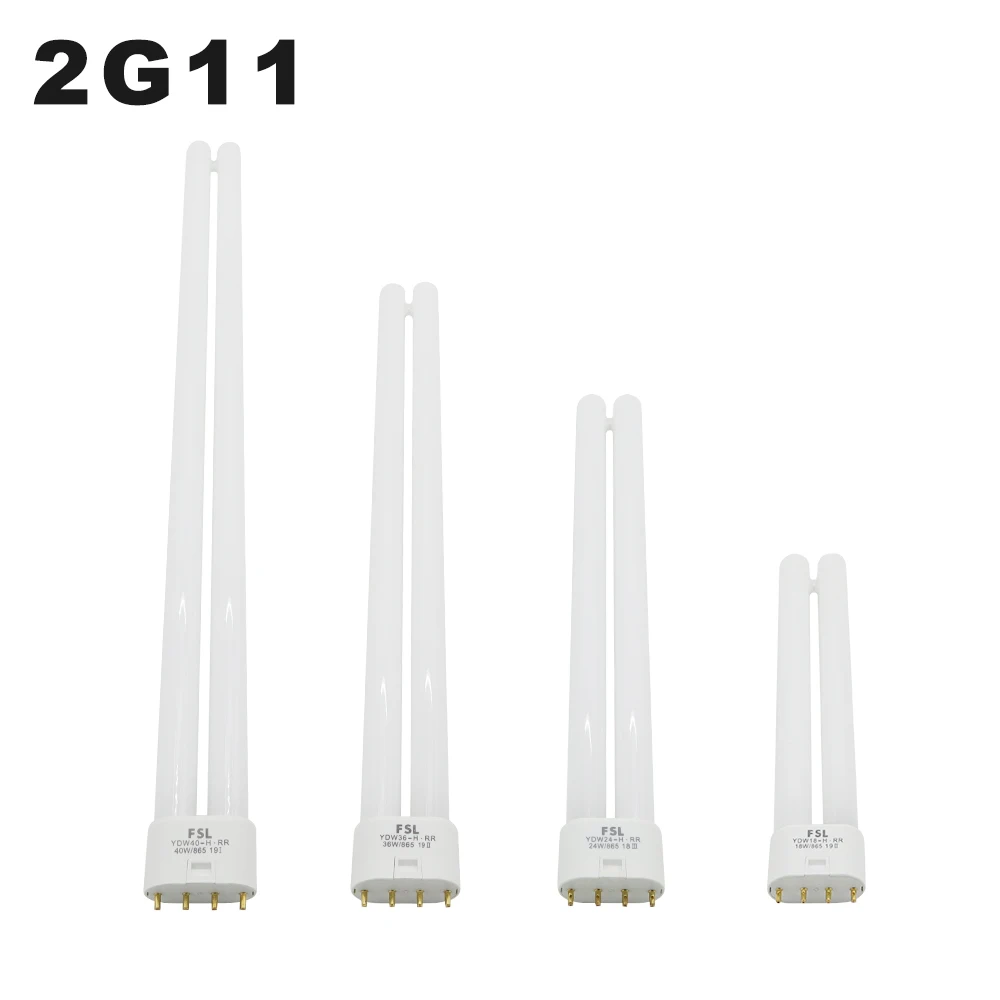 PL-L 2G11 floresan tüp 18W 24W 36W 40W enerji tasarruflu lamba CFL 4 Pins e n e n e n e n e n e n e n e n e n e tüp enerji tasarruflu ampul H tüpler