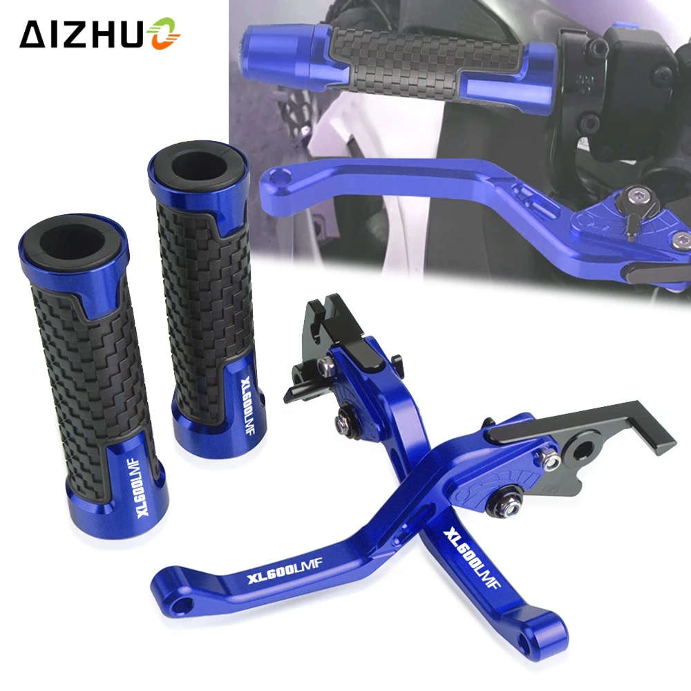

XL600LMF 7/8'' 22MM FOR YAMAHA XL600LMF 1985-1986 Motorcycle Accessories CNC Aluminum Brake Clutch Levers Handlebar Grips LOGO