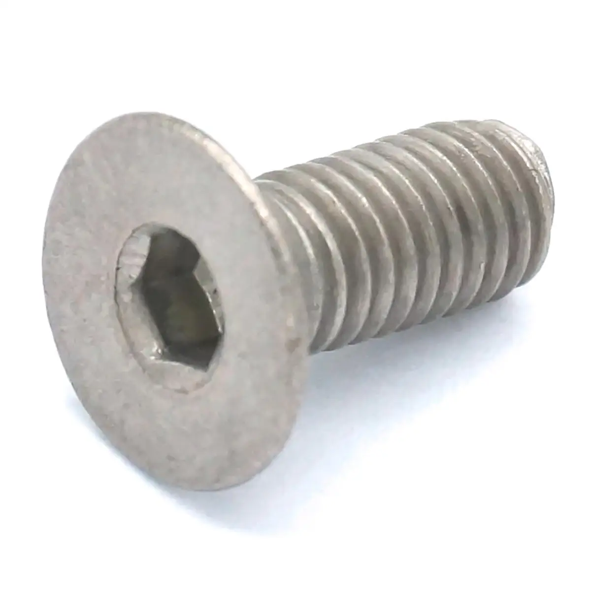 10pcs M5*0.8 x 12mm GR2 Countersunk Titanium Hex  Socket Cap Screw Bolts Anti Acid Corrosion