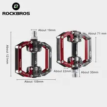 High-quality MTB BMX bike pedals in 5 colors #2