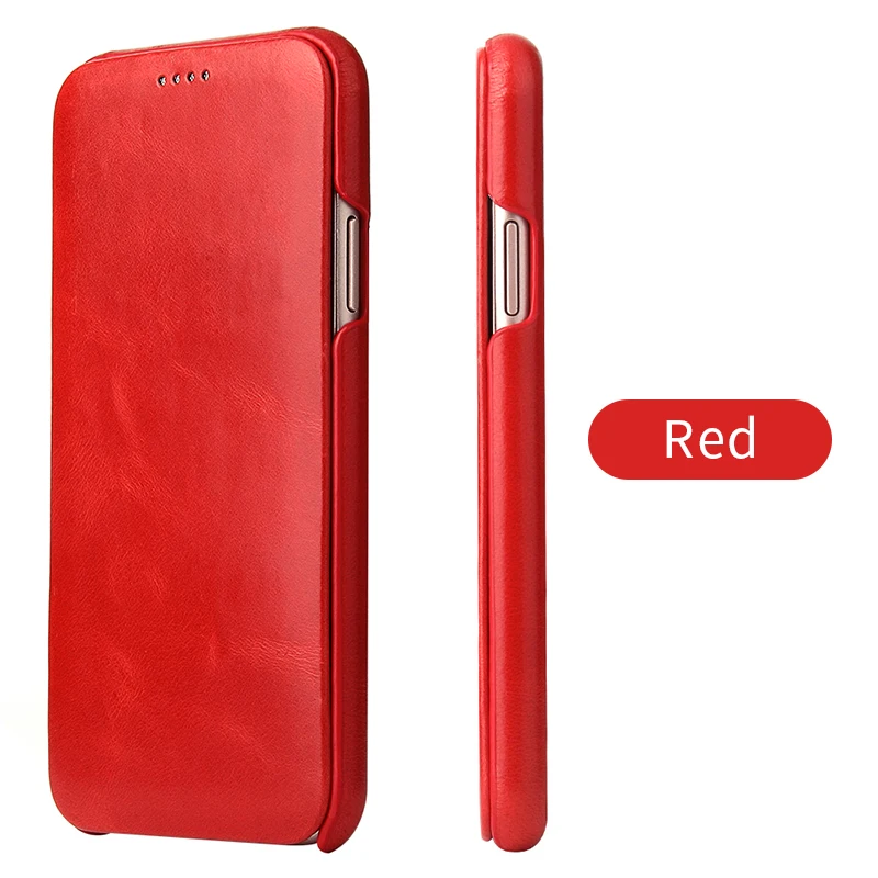 Echt lederen telefoon flip case voor iPhone 17 16 15 14 13 12 11 Pro Max 17Pro Air 16E 16Pro 16 Plus luxe anti-kras cover