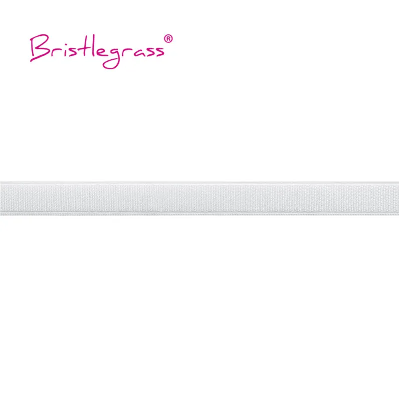 BRISTLEGRASS 2 5 10 Yard 3/8" 10 mm glänzender Nylon-BH-Träger, elastisches Spandex-Satinband, Schulterband, Unterwäsche, Dessous, Nähbesatz – Detail 32