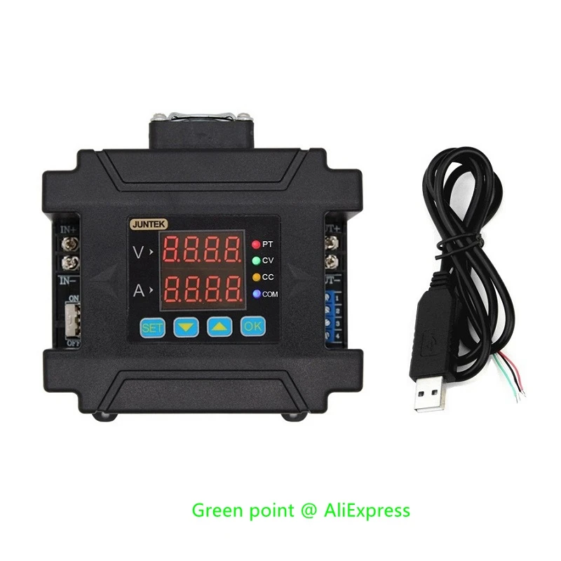 새로운 DPM8605 0-60V 디지털 프로그래밍 가능 전원 공급 장치, 정전압 전류 DC- DC 전원 공급 장치 벅 전압 변환기