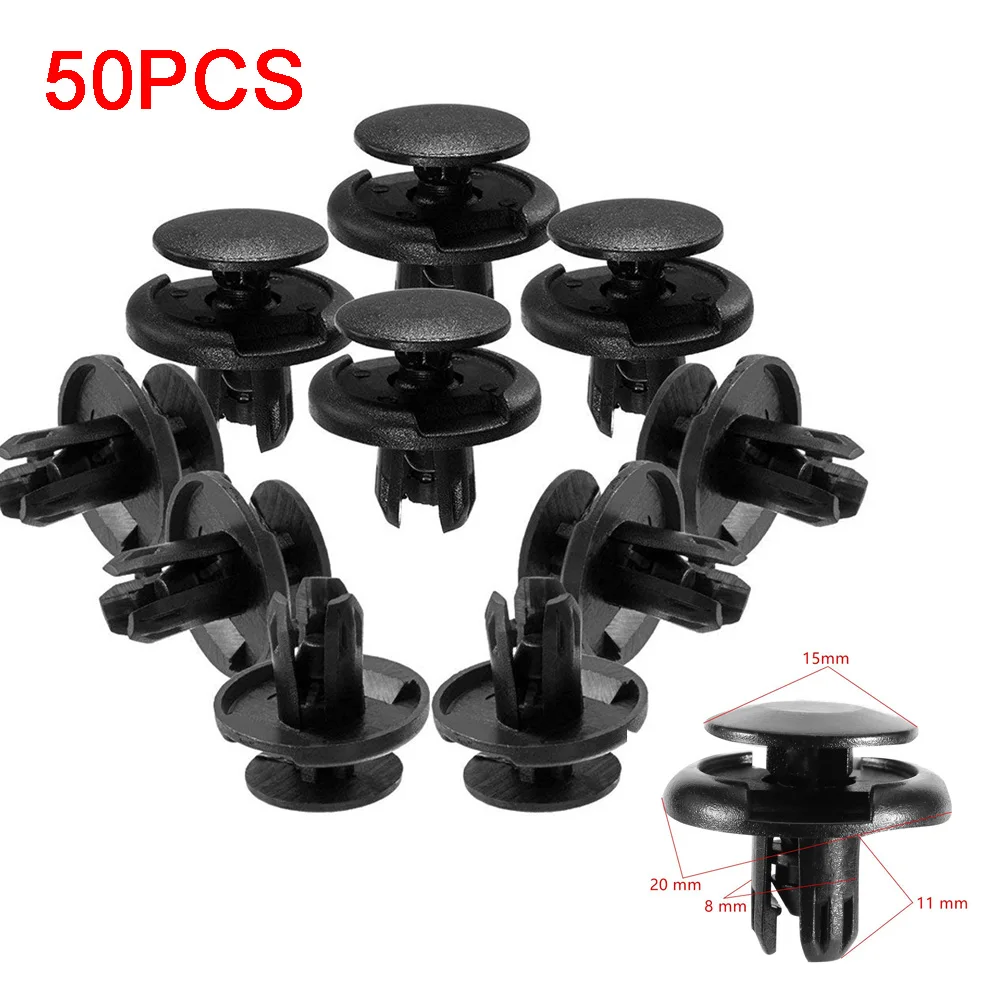 50pcs Car Door Trim Panel Clip Fasteners for Geely Emgrand X7 EC7 Atlas Boyue