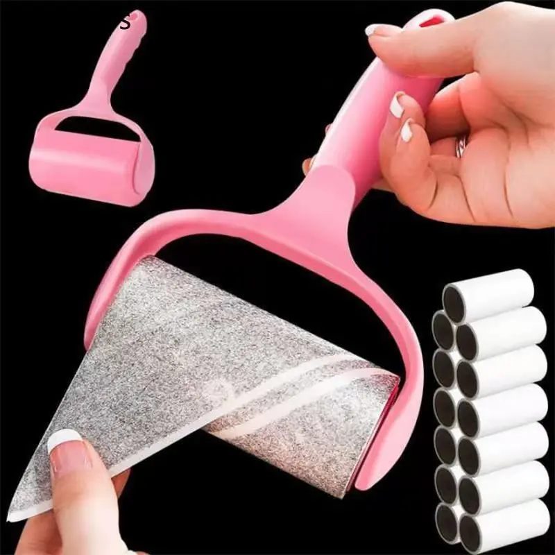 Extra Sticky Lint Rolle Washable Lint Sticking Roller Epilator CombTool Dog Cat Wool Roller Pet Hair Brush for Sofa Clothes