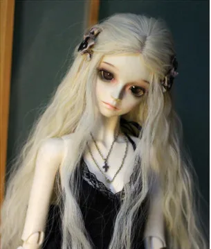 1/3 1/4 1/6 1/8 BJD/SD Doll Wig High Temperature Long Fashion Curly For BJD Hair Wig