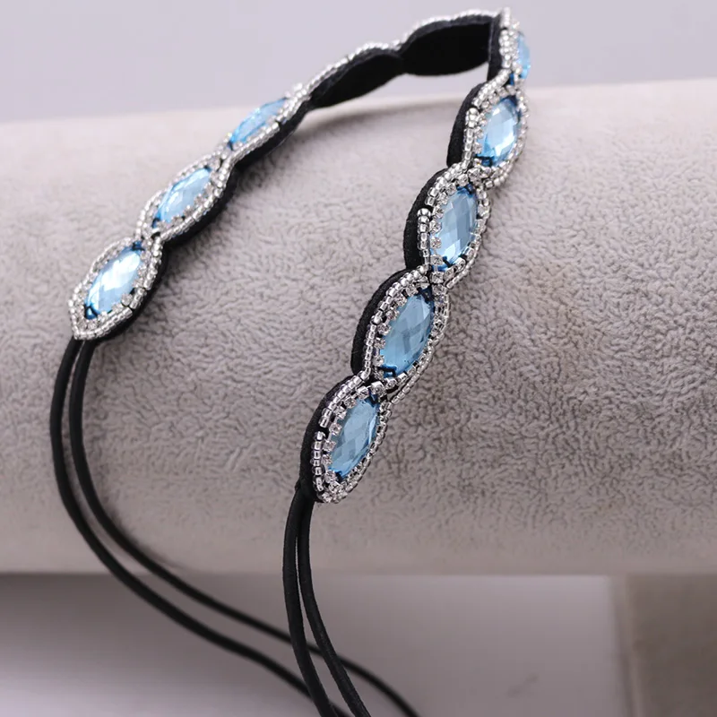 Ethnic Seed Beads Handmade Headband Customized Beaded Hairband For Women & Girls Hair Accessories