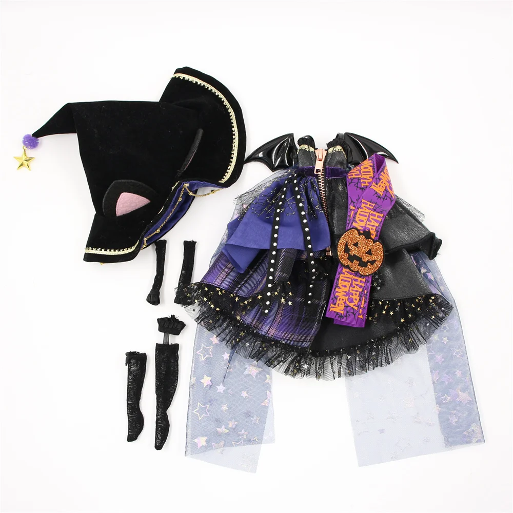 

DBS Blyth Doll Accessories 1/6 Doll Clothes Diablo Halloween series style clothing