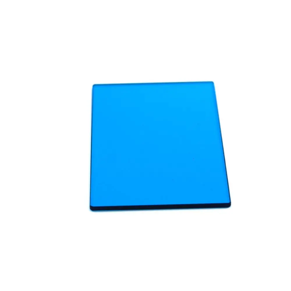 size 30x50mm rectangle shape LB6 green color filter