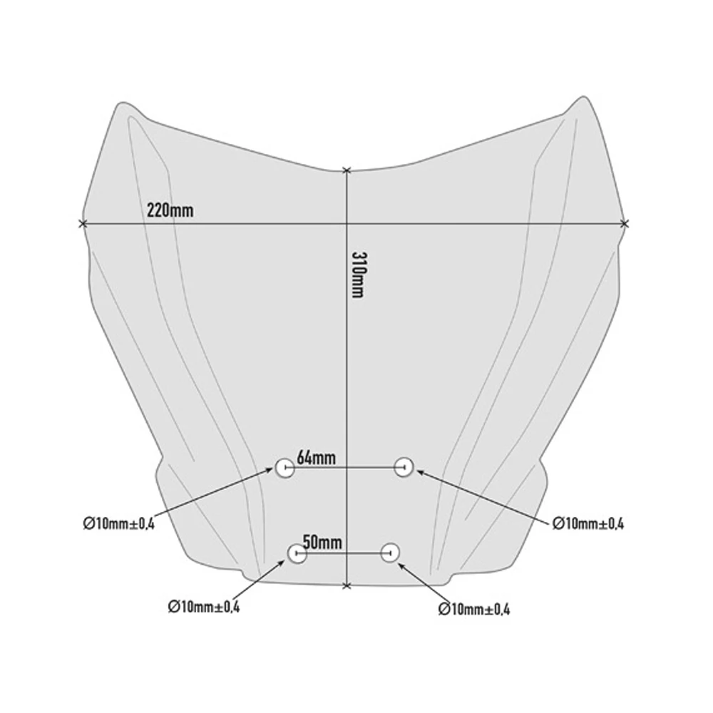 New Motorcycle Parts Windshield Windscreen Wind Shield Deflectore For YAMAHA MT-09 MT 09 MT09 SP 2021 2022 2023