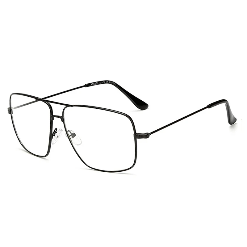 ALOZ MICC carré lunettes optiques cadre femmes hommes Vintage alliage clair lentille lunettes de soleil femmes surdimensionné lunettes oculos Q859