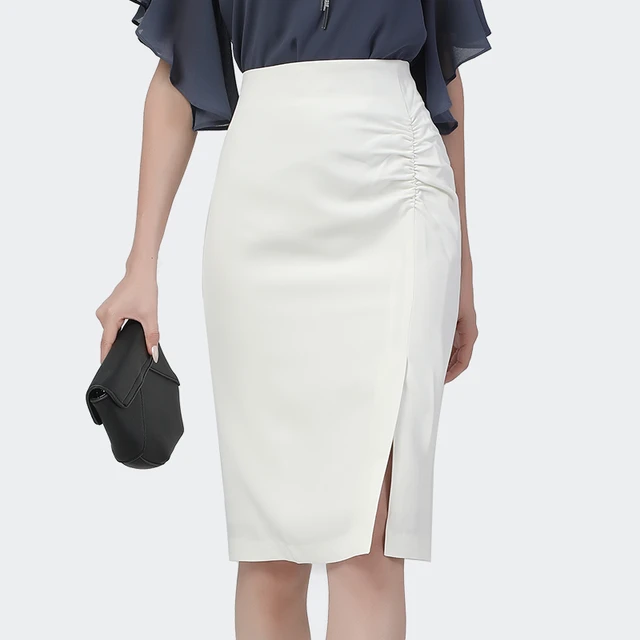 Gonna tubino bianca hot sale
