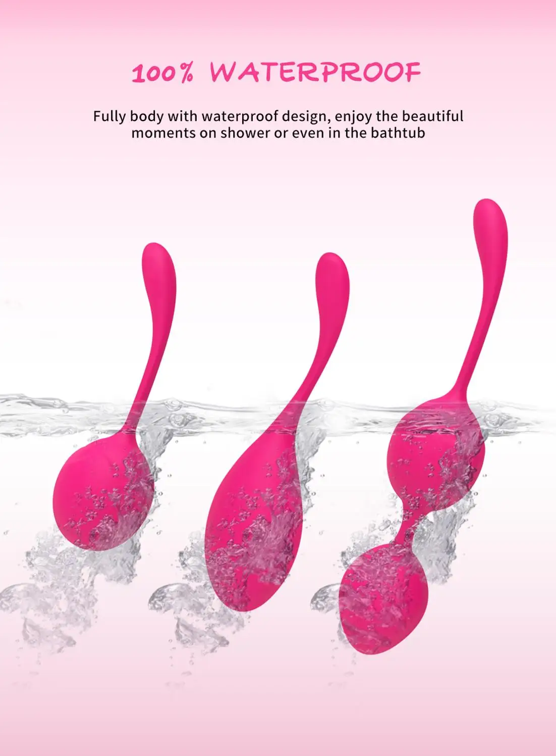 3 Pieces Vaginal Balls Silicone Kegel Ball Sex Toy For Women Tighten Pelvic Exercise Massager Adults Sex Shop Geisha Ball