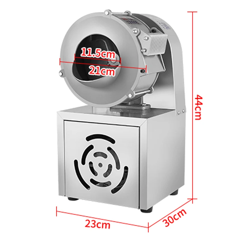Коммерческий автоматический измельчитель овощей 180 Вт картофельные шматочки Бытовая овощерезка 220 В электрическая машина для нарезки