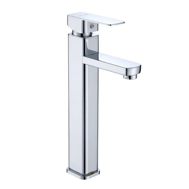 AU Chrome Tall Bathroom Modern Single Handle Basin Mixer Taps  Vanity Vessel Sink Brass Faucet