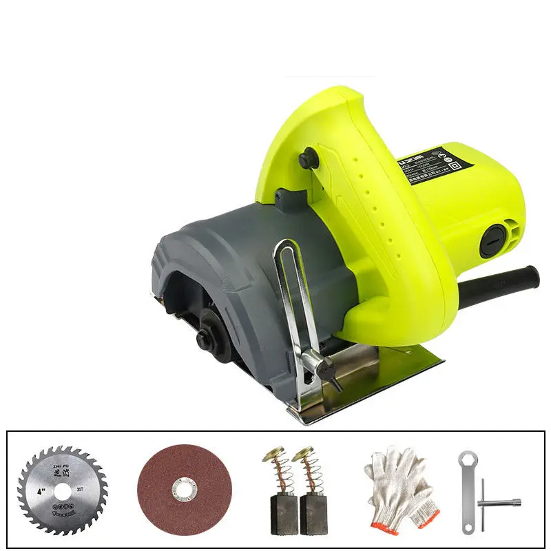 220V High Power Multi-function Electric Wood Metal Marble Tile Brick Cutter Saw 1500W 110mm