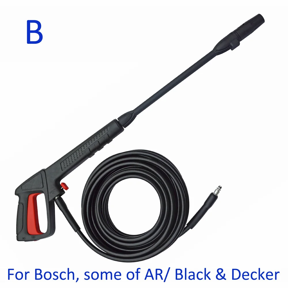 Pressure Washer Gun Hose Kit Car Washer Water Spray Gun Hose  for Karcher Champion Elitech Hammer Interskol Sterwins Lavor Bosch