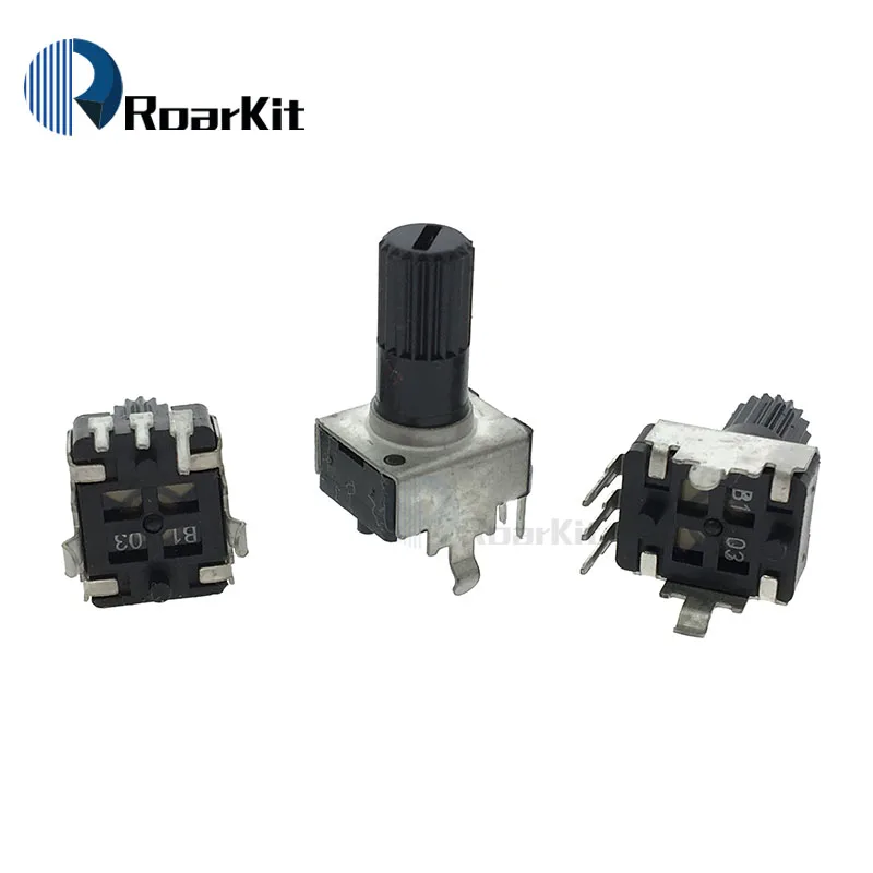 5PCS/LOT RV09 Vertical Adjustable Potentiometer 1K 2K 5k 10K 20K 50K 100K 1M 0932 9 Type 3pin Seal Potentiometer 5pcs/lot