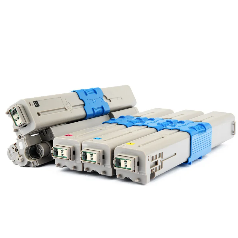 Cartucho de Toner Compatível para Oki C332 C332dn Mc363 Mc363dn C332 Mc363 dn dn Chips de Reconjunto 46508712 46508711 46508710 46508709 4x