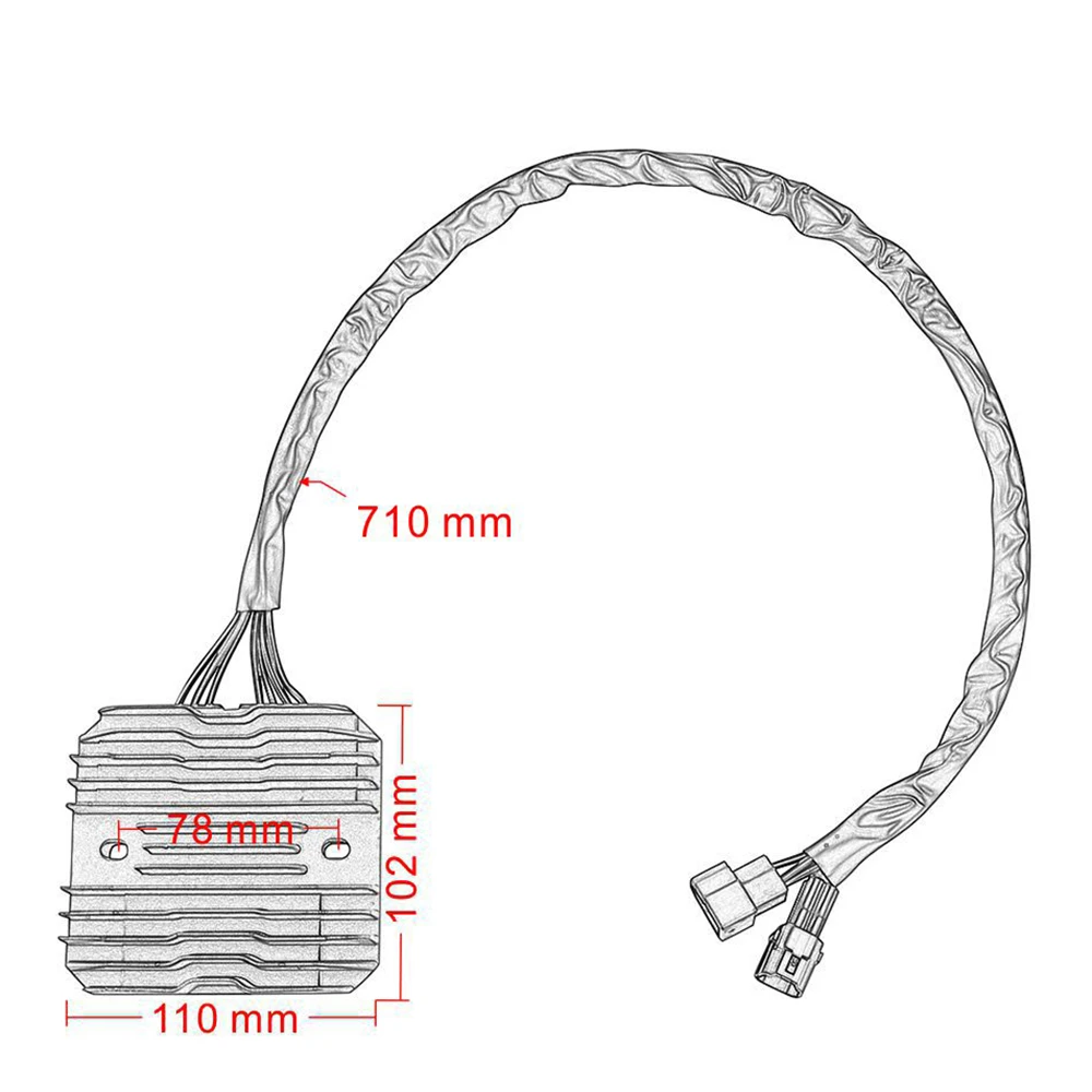 Voltage Motorcycle Regulator Rectifier For Suzuki GSX1300 Hayabusa GSX 1300 2008 2009 2010 2011 2012 Charger 32800-15H10-000