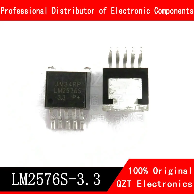 10pcs LM2576S-3.3 TO263 LM2576-3.3 TO263-5 LM2576SX-3.3 new and original