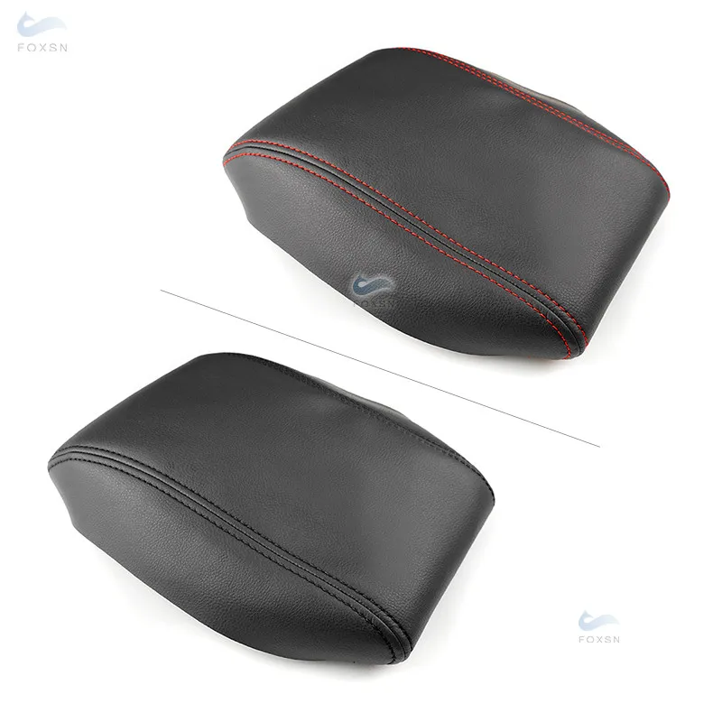 For VW Touran 2006 2007 2008 2009 2010 2011 2012 Microfiber Leather Interior Center Console Lid Armrest Protection Cover Trim