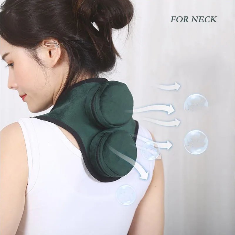 1 Set Of Neck Massager Relieve Stiff Neck Pain For Cervical Spondylosis Long-Term Bow Head Up Cervical Vertebra Soreness