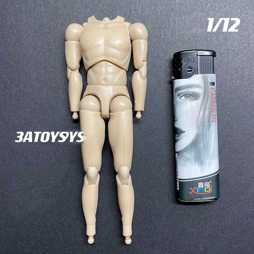 

Мужские фигурки в наличии 3AToys, новая версия модели 1/12, без рук и ног, подходит для 6-дюймовых аксессуаров