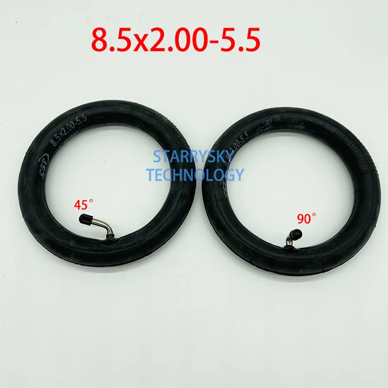 Thicken 8.5x2.00-5.5 Inner Tube Tire CST Inner Tyre for Electric Scooter INOKIM Light Series V2 Camera For Kugoo M4 PRO/Zero 10X