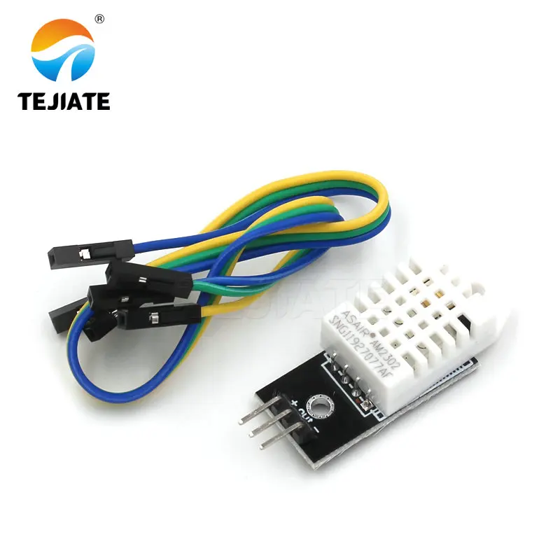 1PCS DHT22 Single Bus Digital Temperature/Humidity Sensor Module AM2302 Electronic Blocks Compatible Version With Wire