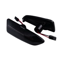 2x Amber LED Side Inicator Marker Repeater Light Lamps For Opel Vauxhall Astra J K Insignia B Zafira C Grandland X Buick Regal