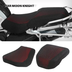 Funda de asiento de tela de malla 3D antideslizante para motocicleta, cojín impermeable transpirable para BMW R1200GS R 1200 GS LC ADV Adventure R1250GS