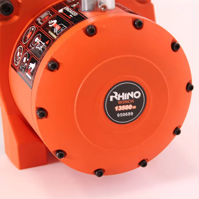 Argano auto 12v 13500lb argano elettrico Heavy Duty ATV rimorchio cavo in acciaio ad alta resistenza telecomando Set argano elettrico