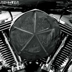 Black Waterproof Rain Sock For Harley Touring Sportster 883 1200 Softail Dyna Road King Electra Glide For Air Filter Cleaner Kit