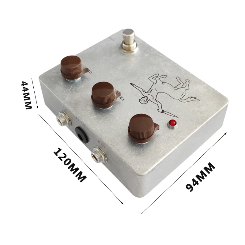 Professional Handmade Retro Color Klon Centaur Overdrive Guitar Effect Pedal With True Bypass For Electric Guitara