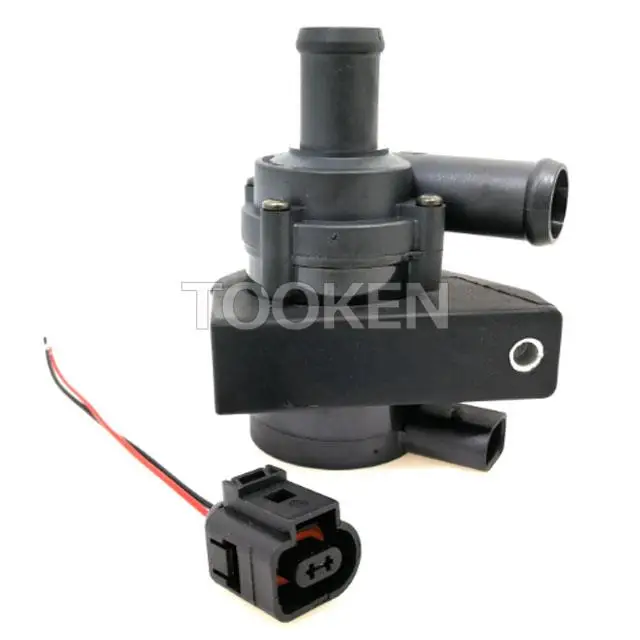 2 Years Warranty Coolant Auxiliary Water Pump Additional Cooling 12V For Volkswagen VW Jetta Golf CC Passat B5 B6 Audi A3