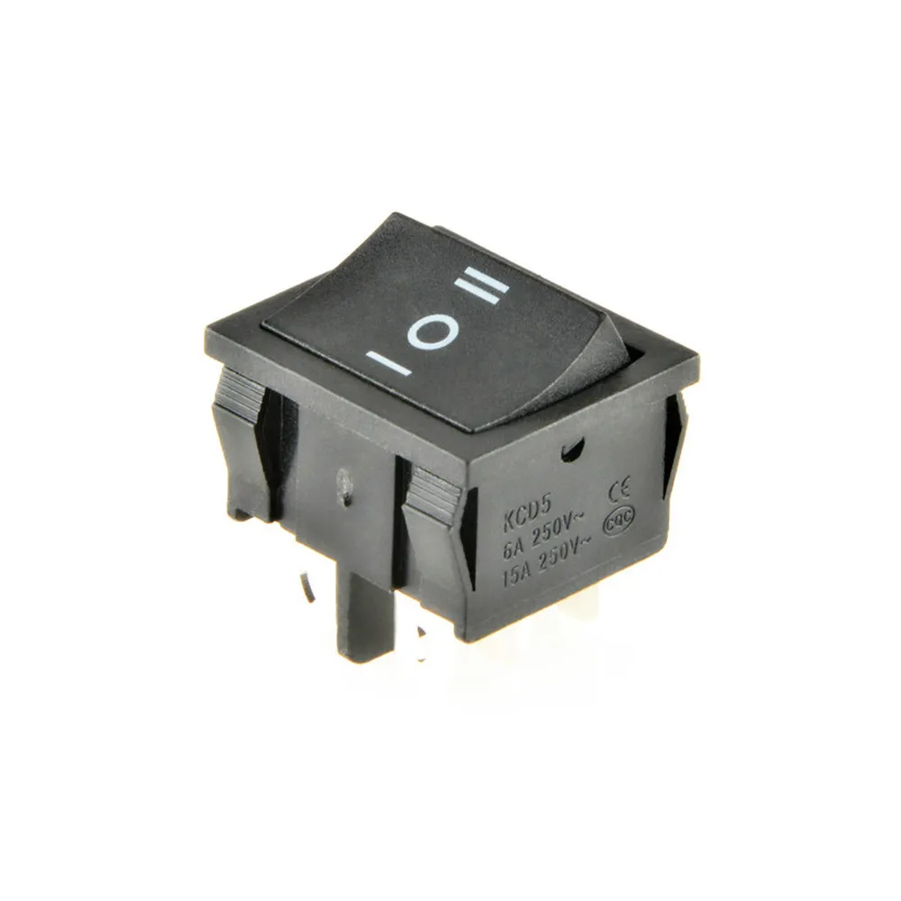 1pcs Kcd5 4Pin 6pin 2 Position 3 Position 15A / 250VAC 21x24mm 21 * 24mm Rock Switches Kit on-off on-off-on