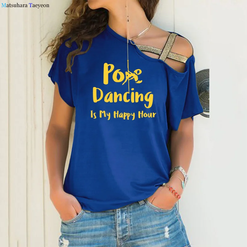 This Is My Pole Dancing Funny T-shirt Women Clothing Casual Short Sleeve Tops Tees Dancing Lover Oversized Shirts for Women