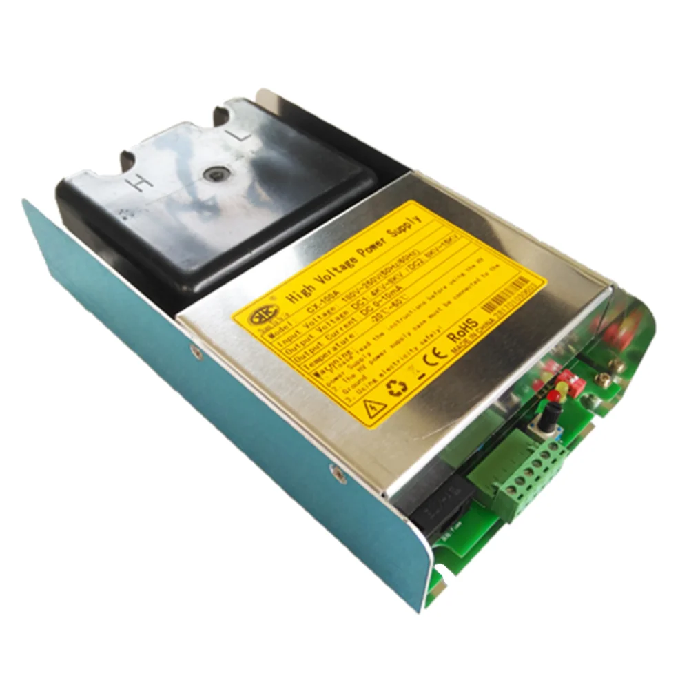 Fonte de Alimentação de Alta Tensão com Saída Dupla Limpador Eletrostático Purificação do ar Purificador Eletrostático 15kv Cx100a