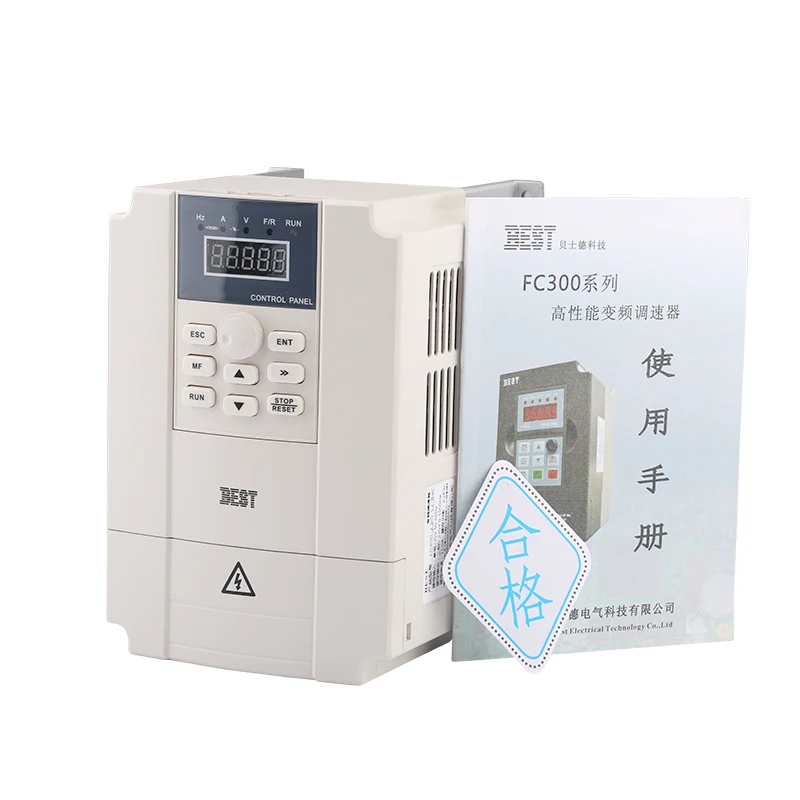 BEST Inverter VFD 2.2kw Frequency Conversion Drive 220V 380V Inverter 1000Hz 3-Phase Output For CNC Spindle Motor Speed Control