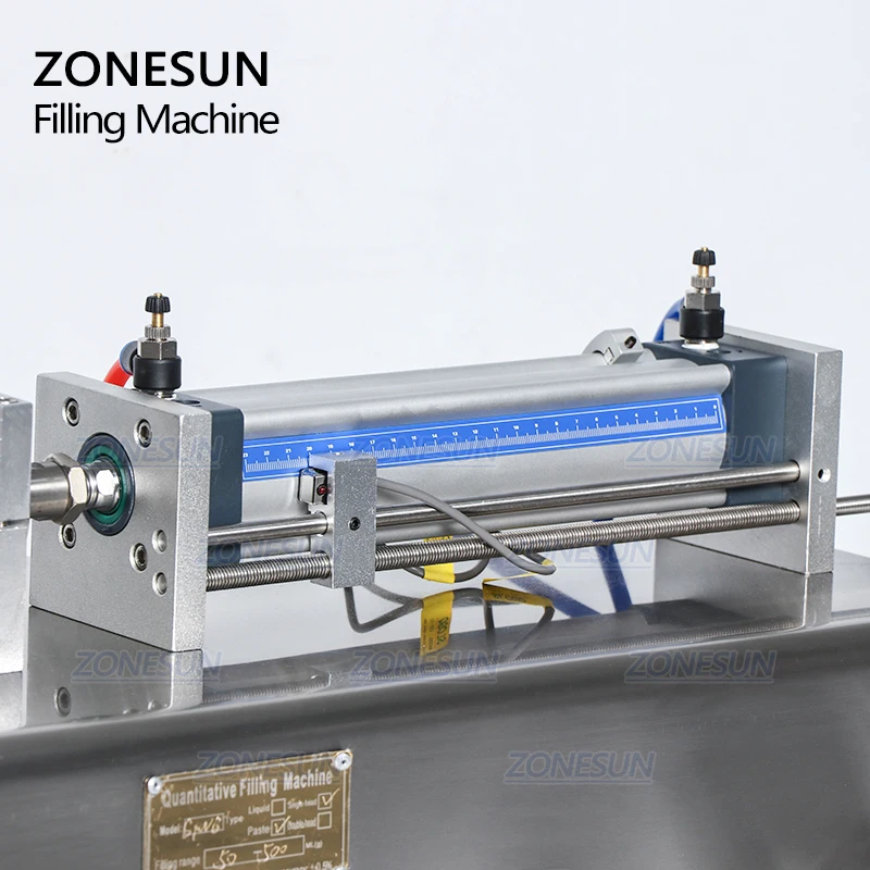 ZONESUN Mischen Füllstoff Sehr Viskose Material Füllung Machinepaste flasche füll maschine Lebensmittel Getränke Maschinen
