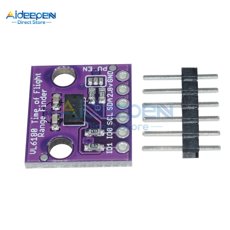 محدد المدى البصري VL6180 VL6180X ، وحدة استشعار مسافة وقت الرحلة ، دقة عالية ، واجهة I2C لـ Arduino