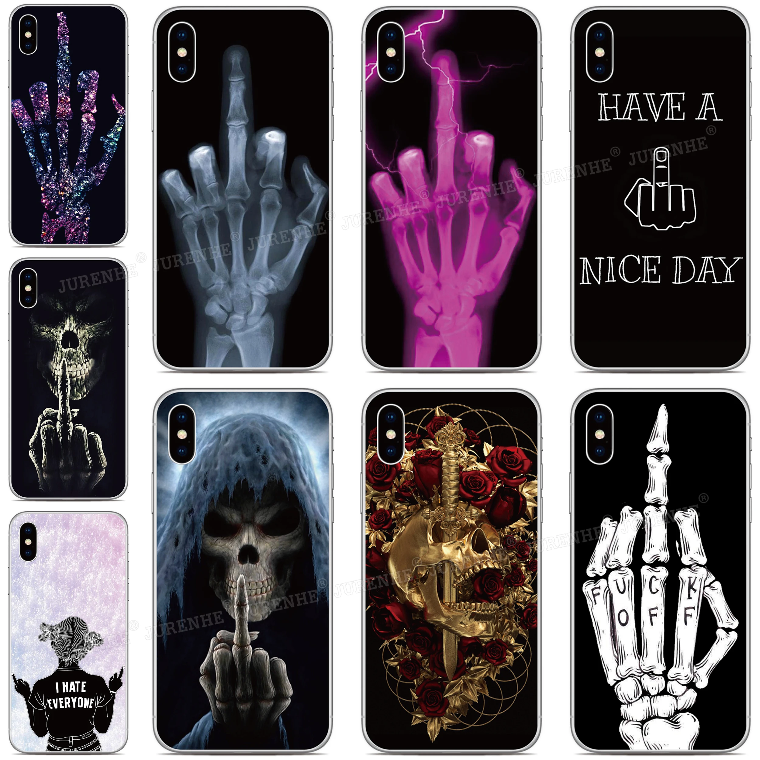 Middle Finger Cover For ZTE Blade A7 A5 A3 L8 2019 2020 Axon 11 SE 10 Pro 5G A7s V10 V2020 Vita 20 Smart Libero S10 Phone Case