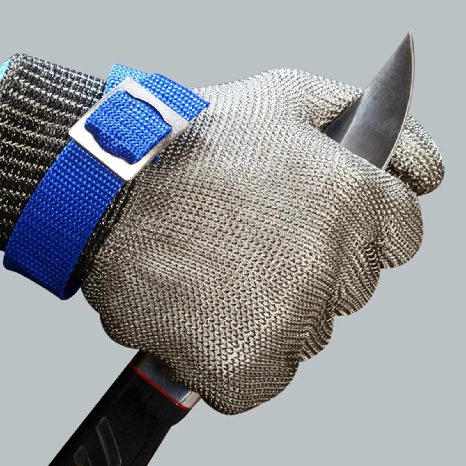 

Adult Women Men Gloves Working Cut Proof Stab Resistant Metal Mesh Carpentry Butcher Tailor Operation Glove Anti-cut Level 5